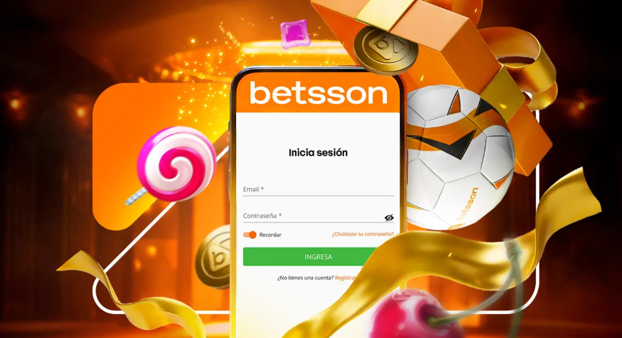 Banner de la campaña La App de Betsson te premia con un teléfono móvil en primer plano.
