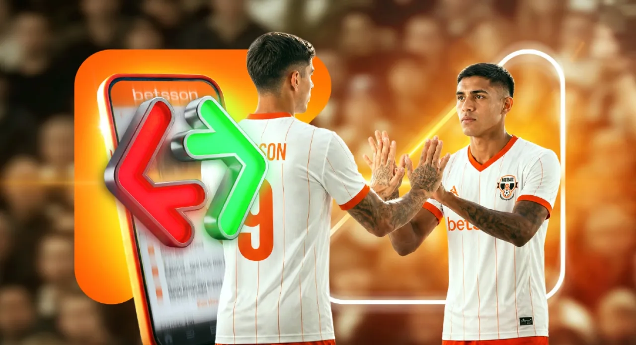 Pieza gráfica de Betsson Perú con el rótulo SUPER SUB sobre una escena de fútbol con un jugador entrando a la cancha.