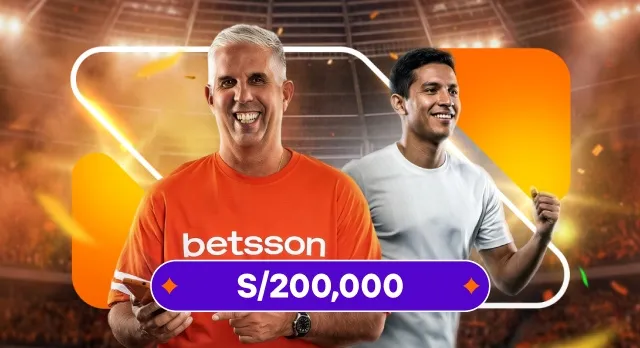 Banner del torneo de cuotas de Betsson Perú con un premio anunciado de doscientos mil soles.